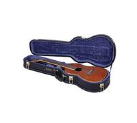 Crossrock Custodia per ukulele baritono in legno rigido, nero (CRW620BUBK)