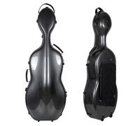 Crossrock Custodia per violoncello, Nero, Crf5030 Ultra Leggera Vetroresina