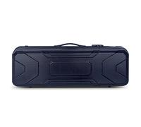 Crossrock, Custodia per zaino in ABS modellato con cerniera, 4/4 violino, nero (CRA420VFBK)