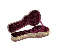 Crossrock Custodia rigida in legno per mandolini stile F con spallacci rimovibili-Tweed (CRW700MFTW)