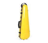 Crossrock - Custodia rigida per ukulele soprano Fiberglass Giallo