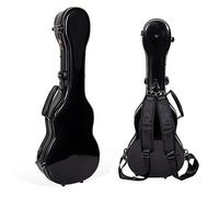 Crossrock - Custodia rigida per ukulele soprano Fiberglass Nero