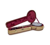 Crossrock Deluxe legno duro custodia per OM/000 custodia per chitarra a 5 corde Wooden Tweed