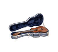 Crossrock, Ukulele da concerto a 0 corde, custodia rigida in ABS super leggera, colore: blu, (CRA860CUBL)