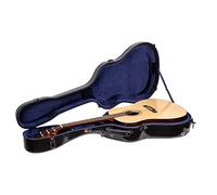 Crossrock Valigetta per chitarra acustica dreadnought in fibra di vetro - adatta per chitarre Gibson J45, cantautori, Southern Jumbo, Dove e Hummingbird Dreadnought - nero