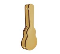 Crossrock Valigetta universale per chitarra acustica Gibson L-00 e Martin CEO con 14 cifre, chiusure in acciaio inox, fodera in schiuma, piedini in metallo, stoccaggio, vinile-tweed, 14-Bund L00