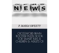 CROSSWORD BRAIN BOOSTER PUZZLE BOOK FOR SMART KIDS & CHILDREN & ADULTS 01