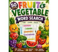 Crossword Puzzle Book: Fruits & Vegetables