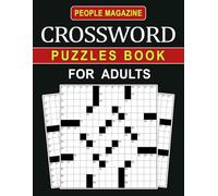 Crossword Puzzles Book For Adults Large Print: Fun and Entertaining Puzzles on Movies, TV, and Famous Stars!