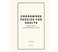 Crossword Puzzles for Adults, Intermediate Level