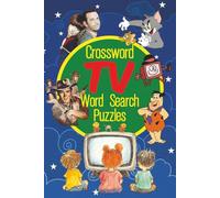 Crossword & Word Search Puzzles TV: US TV Through the Ages, 6x9 Inches |108 Pages