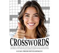 Crosswords for Inmates: Commuters, and Travelers | Crossword Puzzles for Men, Women, and Seniors | Activity Book for Adults Looking to Sharpen Their Mind and Pass the Time