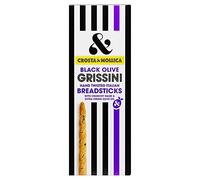 Crosta & Mollica Grissini & Olive Nere 140g