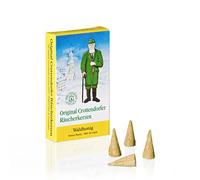 Crottendorfer Coni di incenso - Candele profumate - Miele di bosco - 24 pezzi, taglia M - Made in Germany