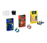 Crottendorfer Coni di incenso - Set di 3 profumi estivi del mondo - Miscela estiva, African Night e Indian Summer - Quantità: 72 pezzi - Made in Germany