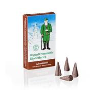 Crottendorfer Räucherkerzen 1015-24 Coni d'incenso Originali Fragranza d'avvento, Misura M