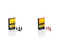 Crottendorfer Räucherkerzen Santali - Profumi orientali - Set da 2 (2 x 20 coni di incenso taglia M) - Oriental + Patchouli - Made in Germany