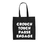 Crouch Touch Pause Engage - Borsa In Tela - Rugby League Union Sport