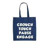 Crouch Touch Pause Engage - Borsa In Tela - Rugby League Union Sport