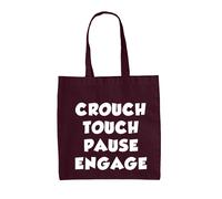 Crouch Touch Pause Engage - Borsa In Tela - Rugby League Union Sport
