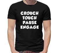 Crouch Touch Pause Engage Maglietta Uomo - Rugby League - Union - Sport