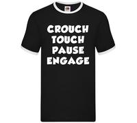 Crouch Touch Pause Engage - Ringer Da Uomo - Sport Di Rugby League Union