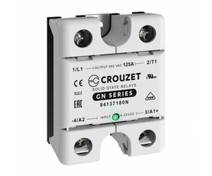 Crouzet 84137180N Relè allo Stato Solido 48÷660Vac, 125A, Comando 4÷32Vdc