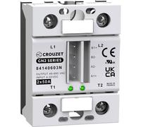 Crouzet 84140603N Relè a semiconduttore 50 A Tens.comm.max: 660 V/AC Passaggio