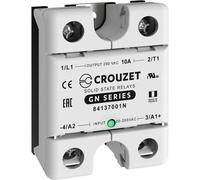 Crouzet Relè a semiconduttore 84137001N 10 A Tens.comm.max: 280 V/AC