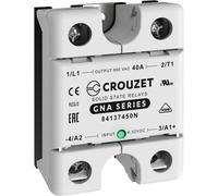 Crouzet Relè a semiconduttore 84137450N 40 A Tens.comm.max: 660 V/AC