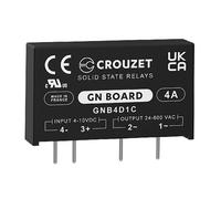Crouzet Relè a semiconduttore GNB4D1C 4 A Tens.comm.max: 600 V/AC 1 pz.