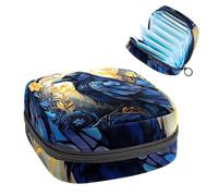 Crow-1855 - Kit per primo ciclo mestruale per ragazze, salvaslip per tamponi, borsa mestruale con cerniera, organizer per tovaglioli