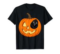 Crow Pumpkin Peek Halloween Girl, Kid Maglietta