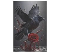 Crow Puzzle Games for Adults E Bambini - for Creativity And Mindfulness - Challenging Jigsaw Puzzles 1000 Pezzi for Family 78×53cm