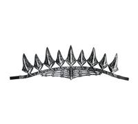 Crow Queen Costume - Gothic Headpiece, portatile Luxury Black Tiara Inspired Chaplet, Lightweight Accessory Women Girls | Cosplay Performance Halloween Masquerade for Festival Dress Up
