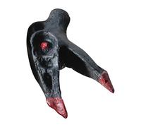 Crow Skull Shape Pendant - Clay Crow Whistle | Loud Screaming Prank Toy, Compact Accessory with Bright Colors, Cheerful Sound, Easy to Attach to School Bags, Perfect for Festive Celebrations
