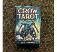 Crow Tarot Pocket Edition Carte Mazzo Animali Uccelli Saggezza