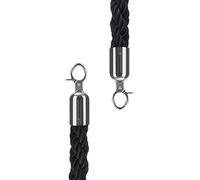 Crowd Control Queue Ber Rope con Hoo lucido Twisted Stanch Post Rope per eventi, concerti e luoghi