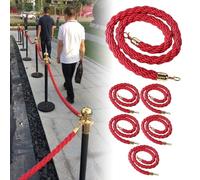 Crowd Control Stanchion Posts con corda per la gestione degli eventi e la sicurezza aziendale