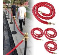 Crowd Control Stanchion Posts con corda per la gestione degli eventi e la sicurezza aziendale