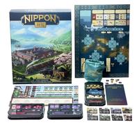 CrowD Games | Nippon Zaibatsu Emperor's Edition | Gioco Da Tavolo Strategico Deluxe, Eurogame Di Controllo Area | 1-4 Giocatori | 60-120 Minuti