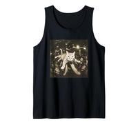 Crowd Surfing Cat Meme Disco Party Cat Gang Night Club Canotta
