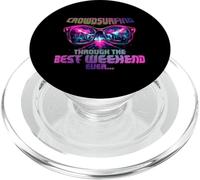 CROWDSURFING THROUGH THE BEST WEEKEND EVER PopSockets PopGrip per MagSafe