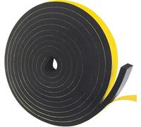 CROWEL 1 Roll 1-10mm Thick Strong Adhesion EVA Black Foam Tape - 5-40mm Width Anti-Collision Seal for Sound/Thermal Insulation(3mmx5mx40mm)