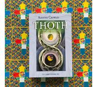 Crowley Thoth Tarot Deck Edizione Premier 78 Carte Con Manuale AGM
