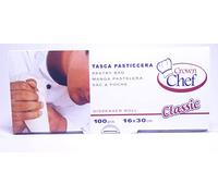 CROWN CHEF sac A Poche USA E Getta Rotolo 100pz 30x16 cm Trasparente