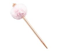 Crown - Penna a sfera in metallo, robusta, con corona Concrain, per casa, studio, studio, studenti, colore: rosa