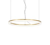 Lampadario A Sospensione Contemporaneo Crown Metallo Ottone Led 42W 3000K Ip20