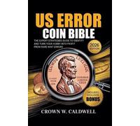 Crown W Caldwell US Error Coin Bible (Tascabile)