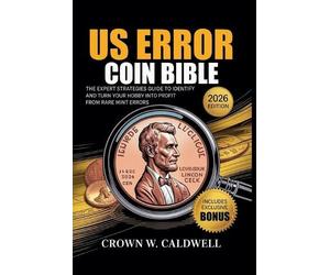 Crown W Caldwell US Error Coin Bible (Tascabile)